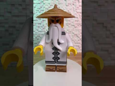 3d printed Master Wu Garmadon Lego #masterwu #garmadon #lego #3dprinting #bambulab #3d #fyp