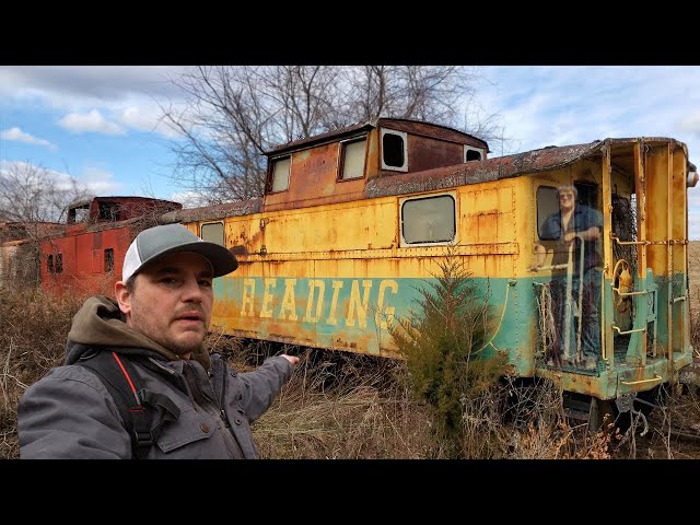 His Dreams Derailed by Death -The Overgrown Train Museum class=