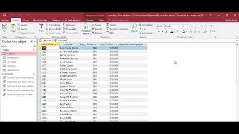 ACTUALIZAR REGISTROS EN UNA BASE DE DATOS CON EL COMANDO UPDATE