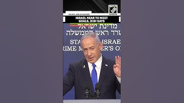 “We will achieve them all…” PM Netanyahu confirms Israel near to meet goals, thanked Prez Trump