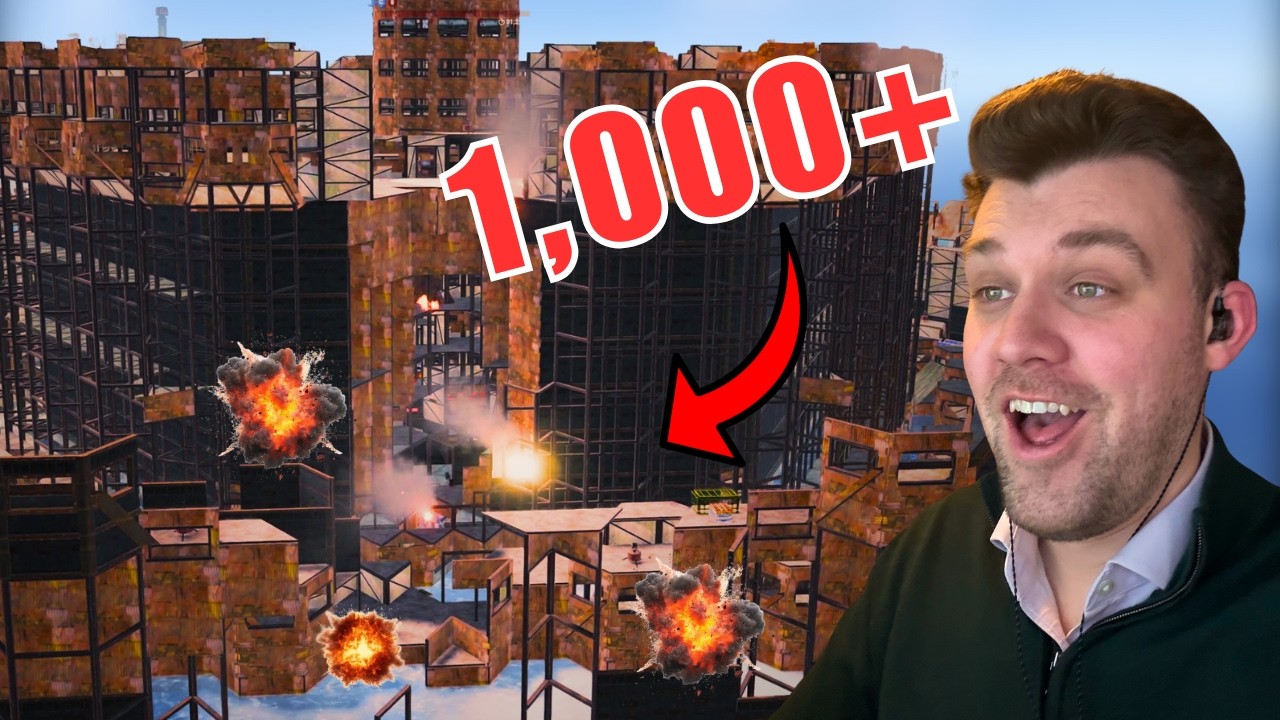 Rust Raid Rocet Admin Spectating a 1,000+ Rocket Raid in Rust - YouTube