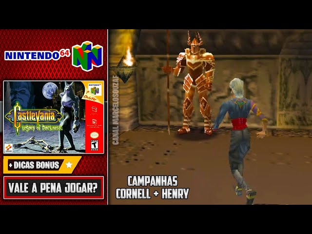 Castlevania Legacy of Darkness de N64 | Análise e Dicas - YouTube