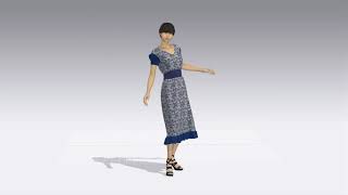 Dress - catwalk by CLO 3D screenshot 2