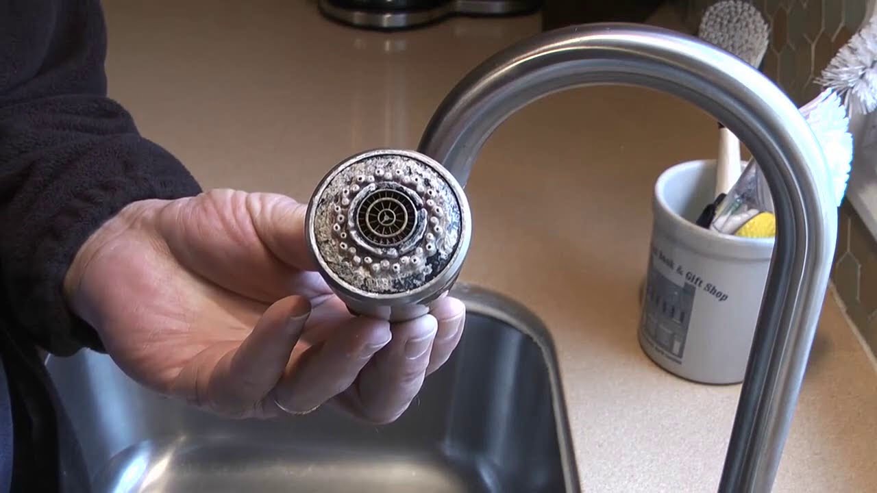 How To Clean Kitchen Faucet Head