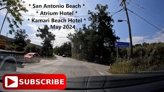 How to get from Potos to San Antonio Beach / Atrium Hotel / Kamari Beach Hotel May 2024 Thassos GR