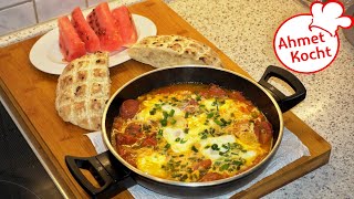 Menemen | Ahmet Kocht | türkisch kochen + Garten | Folge 584