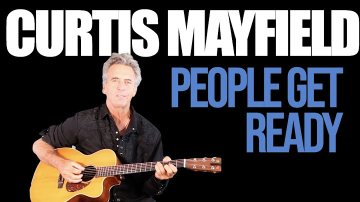People Get Ready Acoustic version - Acoustic performance video thumbnail