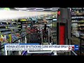 Woman accused of attacking clerk with bear spray