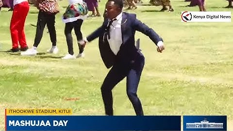 Ndeke ya Muthanga Shocks Ruto with Extraordinary Performance During Mashujaa Day 2025 Celebrations