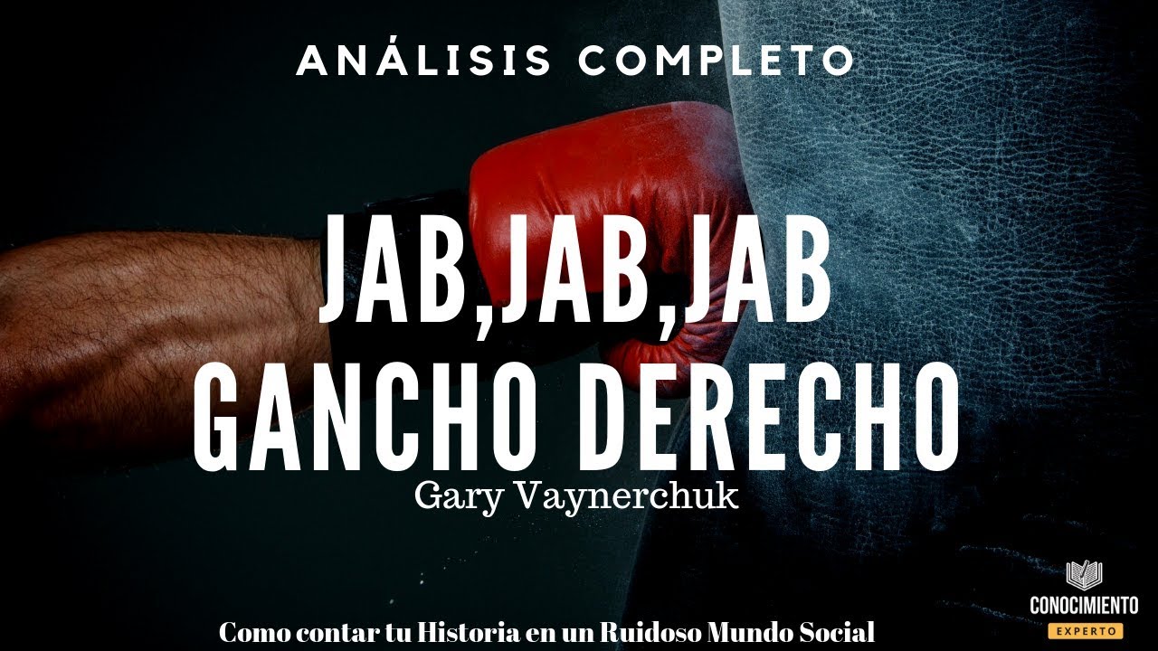 JAB JAB JAB RIGHT HOOK ESPAÑOL (de Gary Vaynerchuk, Emprendedores) Resumen de Lecturas Recomendadas