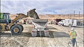 A typical workday as a bottom-dump truck driver. Tracey to WM in Livermore CA (long version) 10/2024
