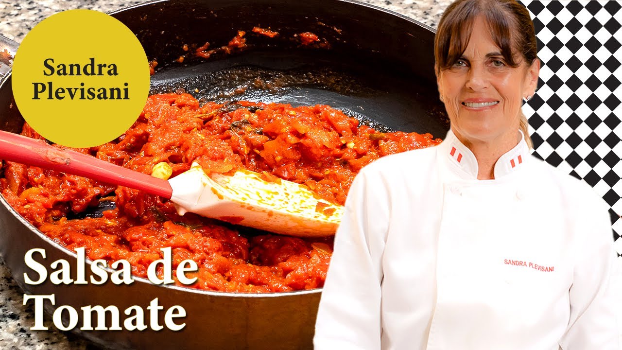 Salsa de tomate o pomodoro | Sandra Plevisani