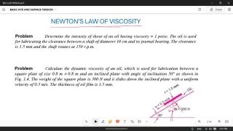 Fluid mechanics: numerical problems: 03 //Newton