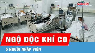 Ngộ độc khí trong phòng tiệc, 5 người nhập viện