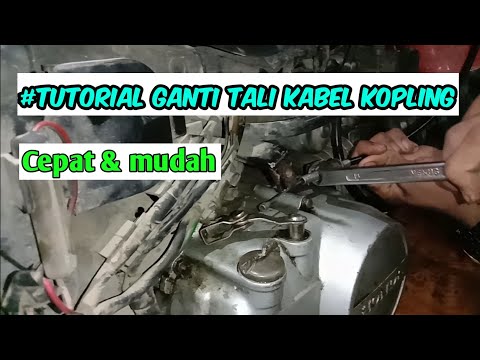 Video: Bagaimana cara mengganti kabel kopling pada sepeda motor?