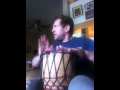 Ref:5V_26PSBeCE Dimitri on djembe