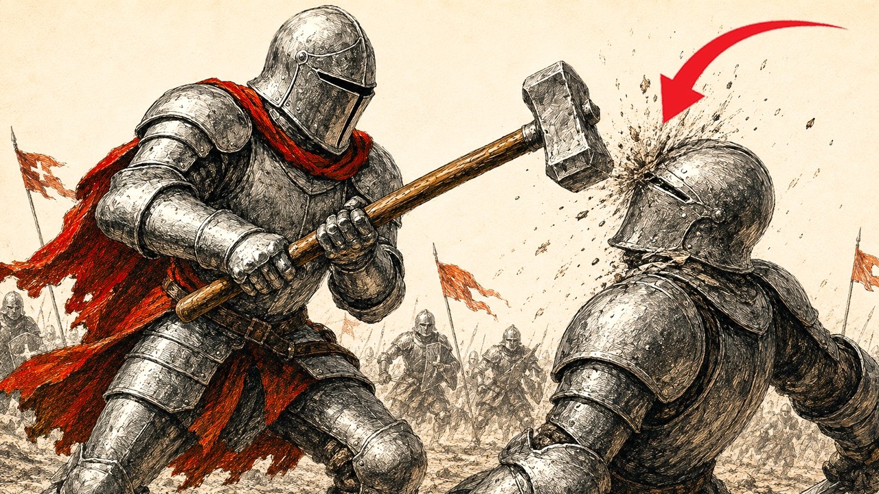 The BRUTAL Way Knights Actually Used Their Weapons