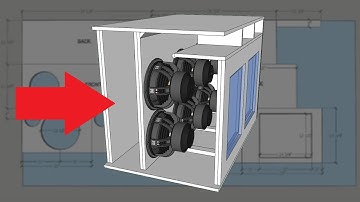 5 BADASS 6th order bandpass WALL DESIGNS