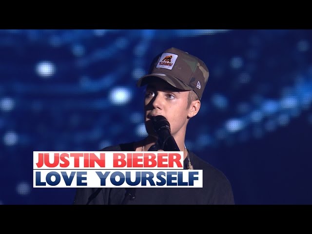 Justin Bieber - 'Love Yourself' (Live At Jingle Bell Ball 2015) class=