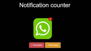 Notification Counter Using jQuery & Bootstrap | Very Easy | Speed Code