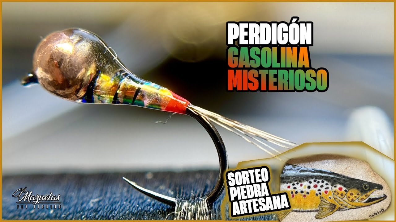✅Montaje ninfa perdigón GASOLINA MISTERIOSO + SORTEO✅ Mazuelas Fly fishing 2023.