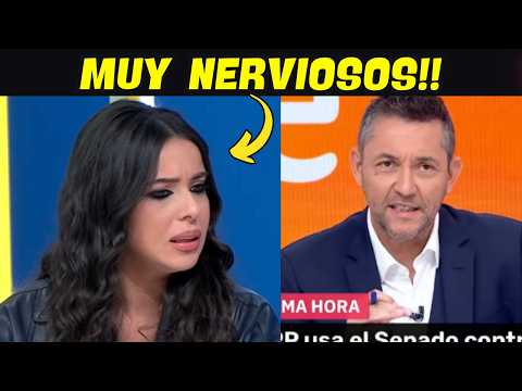 SARAH SANTAOLALLA Y SU NOVIO LLORAN EN TVE POR MIEDO A PERDER SU TRABAJO