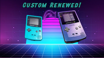 Custom Game Boy Color Shell Swap!