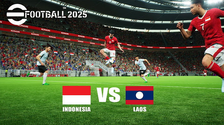 Indonesia vs Laos | eFootball Event Asia Tenggara #efootball #timnasindonesia