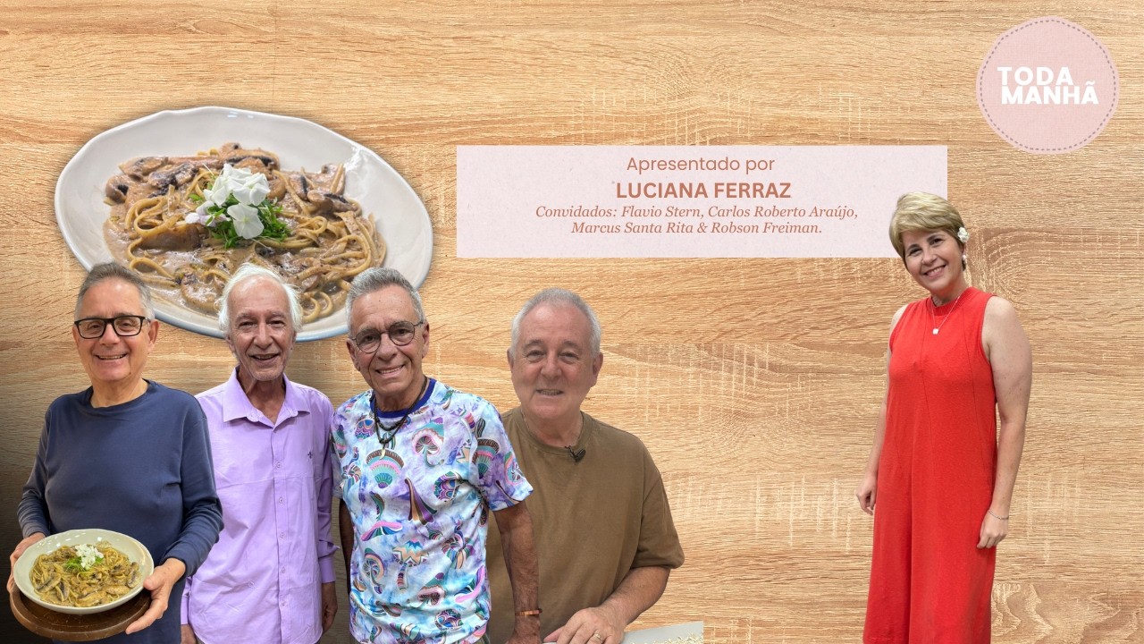 Toda Manhã 18/05/26 I Linguine com Cogumelos, II Mostra Vegetalista & Tarot