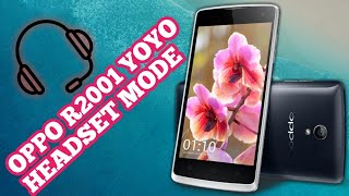 Oppo R2001 Yoyo Headset Mode Jumper Solution