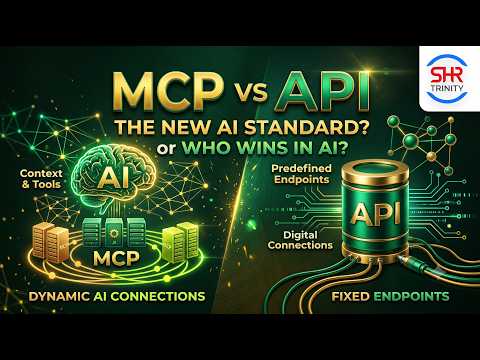 API vs MCP 🤖 | What’s the Difference? | GenAI & AI Agents Explained