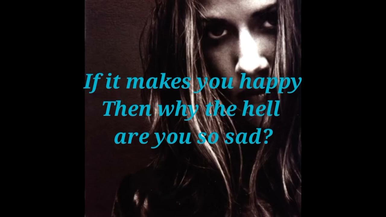 Sheryl crow if it makes you happy lyrics youtube