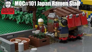 LEGO MOC#101 Japan Ramen Stall, Tutorial #32