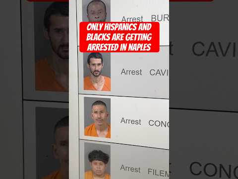 Police Profiling In Florida Has Hit New Lows. only Hispanics and Blacks Getting Arrested In Collier