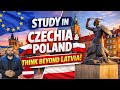 Latvia Bhool Jao! 🇪🇺 Low-Cost Study in Czechia &amp; Poland, Without IELTS |  Europe Schengen Updates