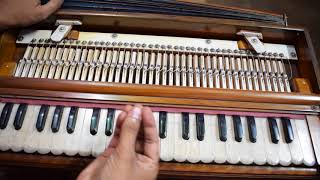 How to play SA RE GA mA PA on Harmonium