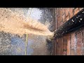 Soil Pipe Explosion And Satisfying Clean-Up