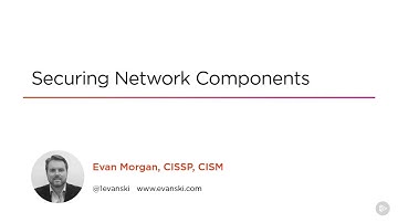 CISSP - Communications and Network Security Introduction to Securing Network Components
