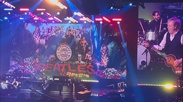 Paul McCartney with Ringo Starr and Ronnie Wood, The O2, London, 19 December 2024