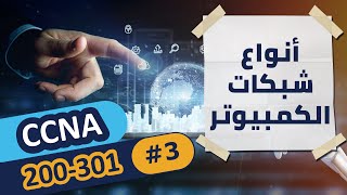 CCNA 200-301 (3) | أنواع شبكات الكمبيوتر؟ | كورس ع السريع بالعربي