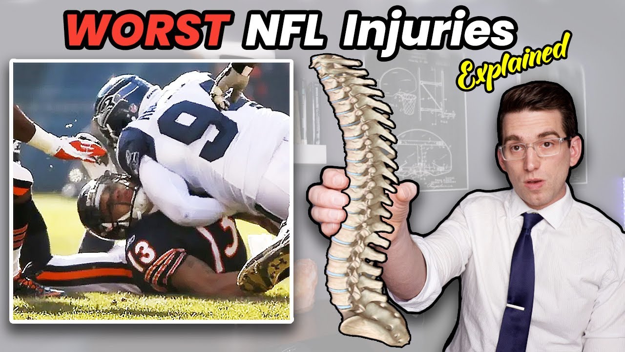 Worst Nfl Injuries Ever Doctor Explains Johnny Knox Broken Spine