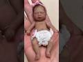 Detalhes da mini bebê reborn de silicone Emma #diariodeamorreborn #rebornbabydoll #siliconebaby