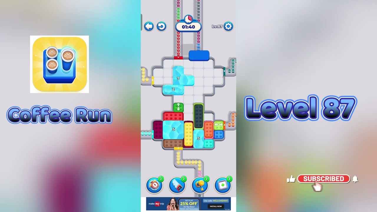 ☕ Coffee Run Level 87  Walkthrough | Step-by-Step Guide 🎮 | Go Answer