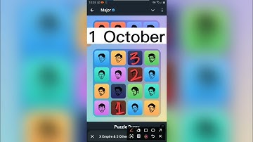 1 October Major Puzzle Durov solved Today - Major Daily Combo Card 1 October - Major Puzzle