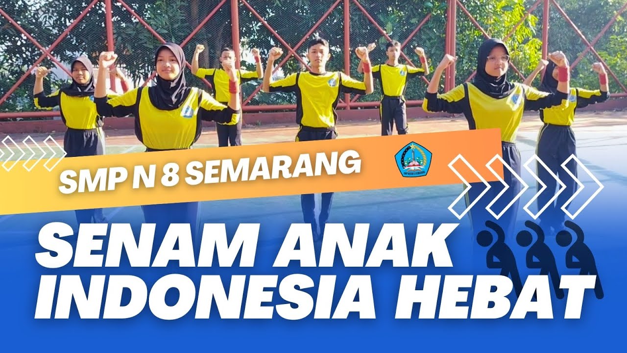 Lomba Senam Anak Indonesia Hebat 2025 | SMP N 8 Semarang | Jawa Tengah