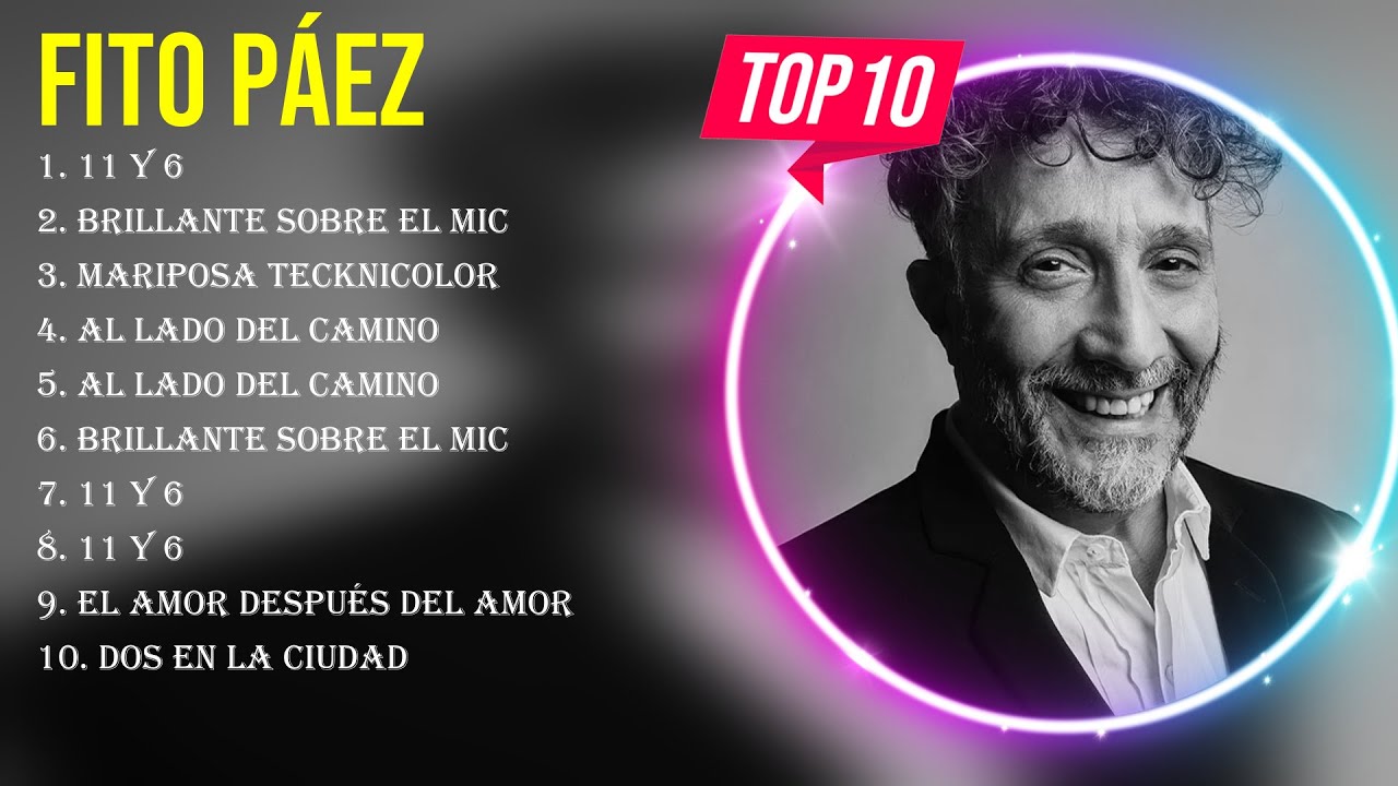 Las mejores canciones del álbum completo de Fito Páez 2023 YouTube