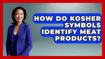 How Do Kosher Symbols Identify Meat Products? - The Kosher Way