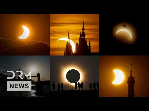 FULL VIDEO: Total Solar Eclipse Stuns Europe as Moon's Shadow Sweeps Spain, Iceland and Beyond |AL1B