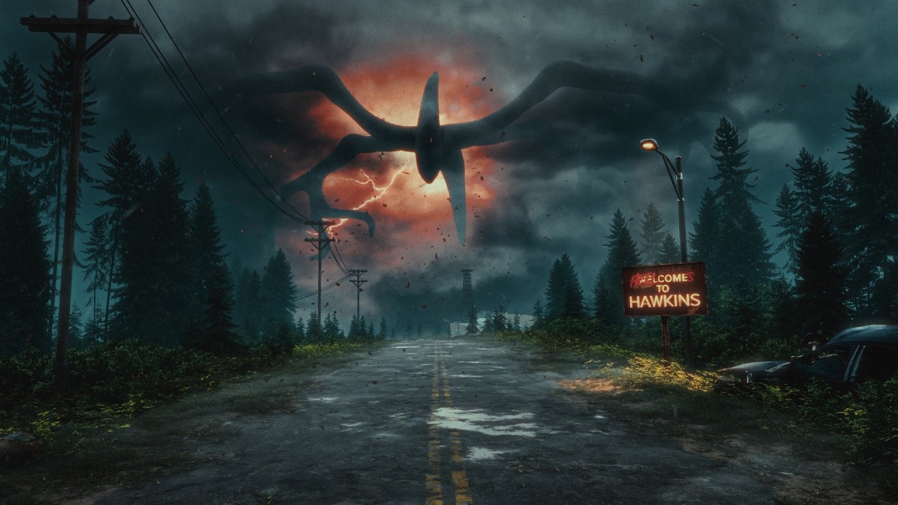 Stranger Things Rift 3d Stranger Things 3D Environment in Blender - YouTube