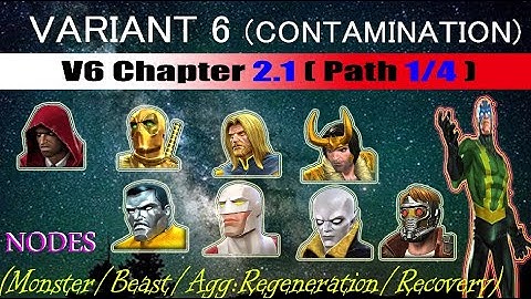 Variant 6 Ch 2.1 Path 1/4 (Initial Completion) - Marvel Contest of Champions